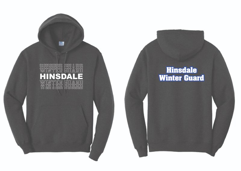Hinsdale Winter Guard Hoodie | PC78H Dark Heather Grey