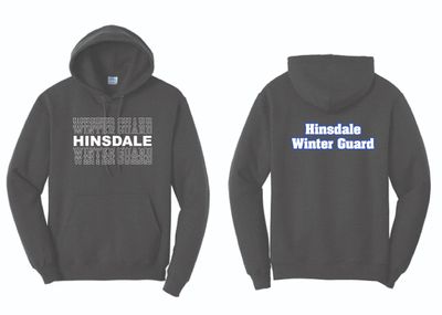 Hinsdale Winter Guard Hoodie | PC78H Dark Heather Grey