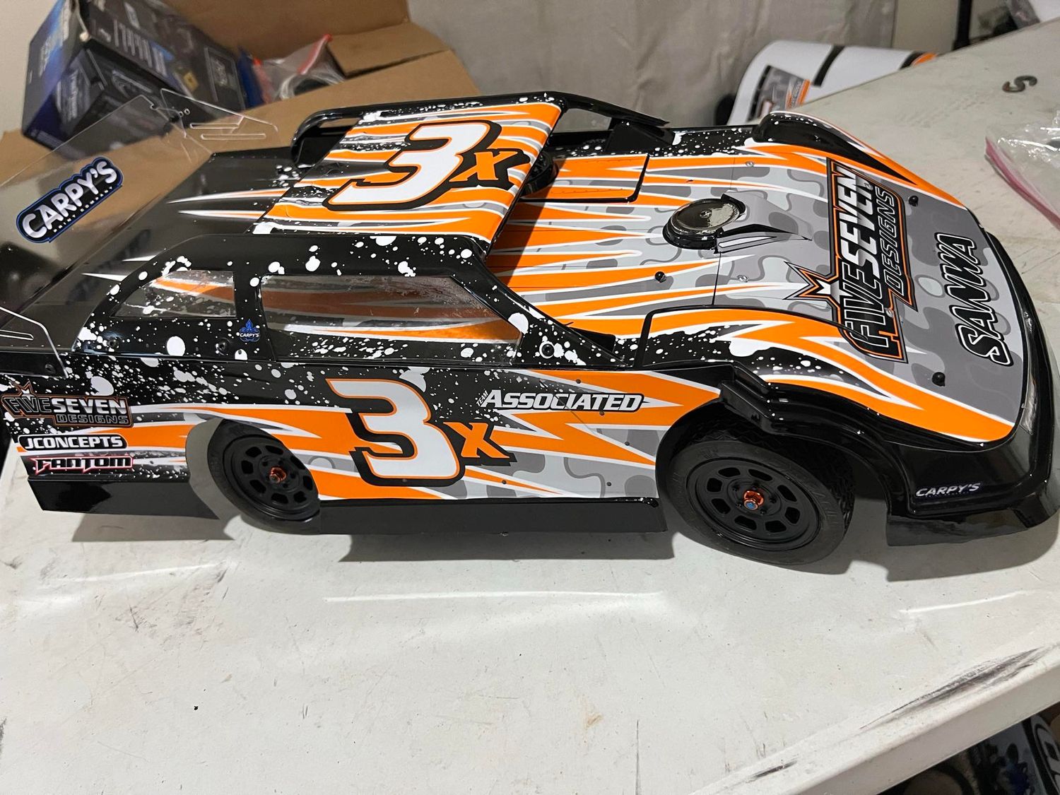 JConcepts L8 Night G3 Speedway Body Wrap (Custom Designed to Order)