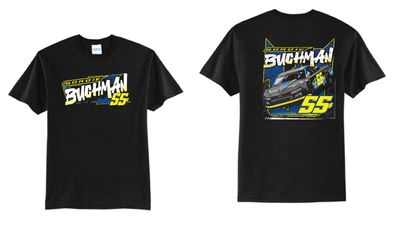 Gordie Buchman Racing TShirt | PC55 Black