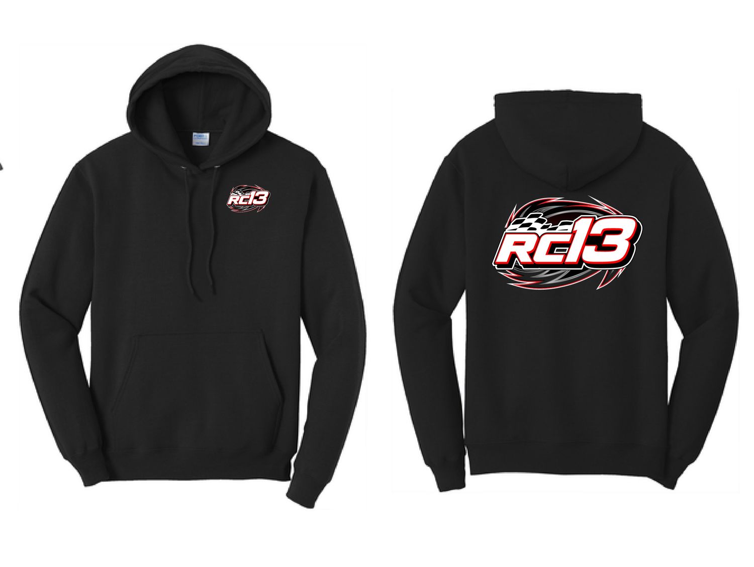 RC13 Hoodie | PC78H Black