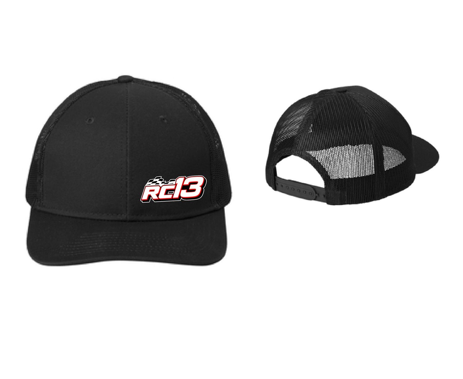 RC13 Trucker Hat | C112 Black