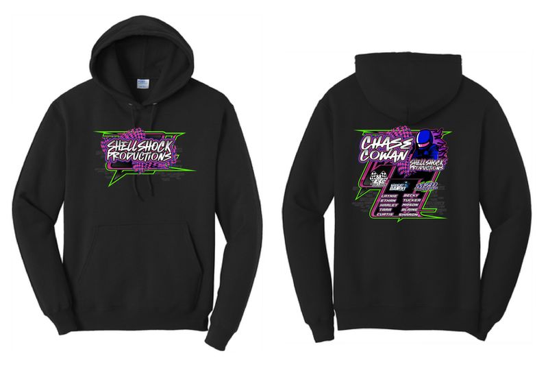 2025 Shellshock Productions Hoodie | PC78H Black