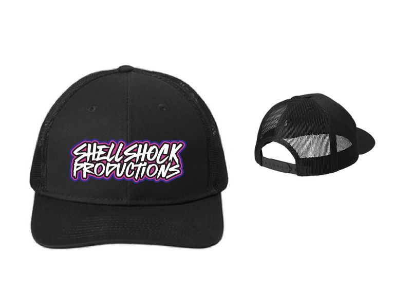 2025 Shellshock Productions Trucker Hat | C112 Black