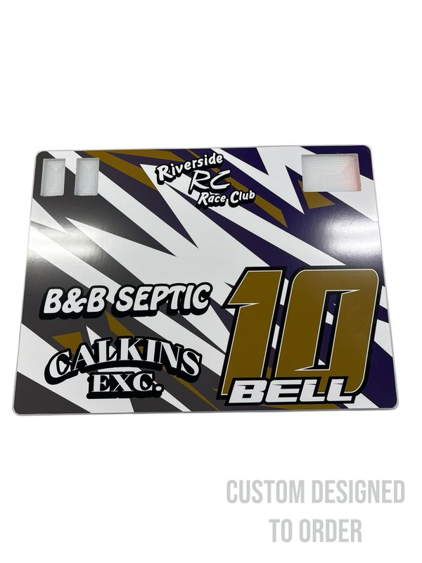 Pit Boards (Large w/ Pockets) (Custom Designed to Order)