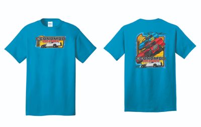 Economod Mania TShirt | PC54 Sapphire