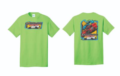 Economod Mania TShirt | PC54 Neon Green