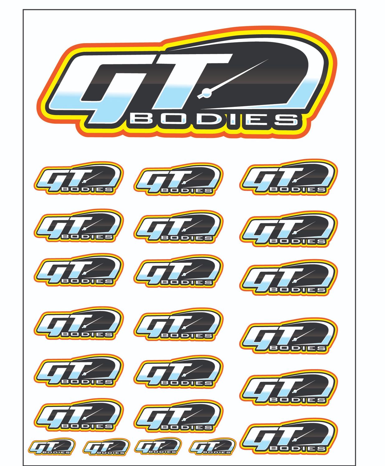 2025 GT Bodies Sticker Pack