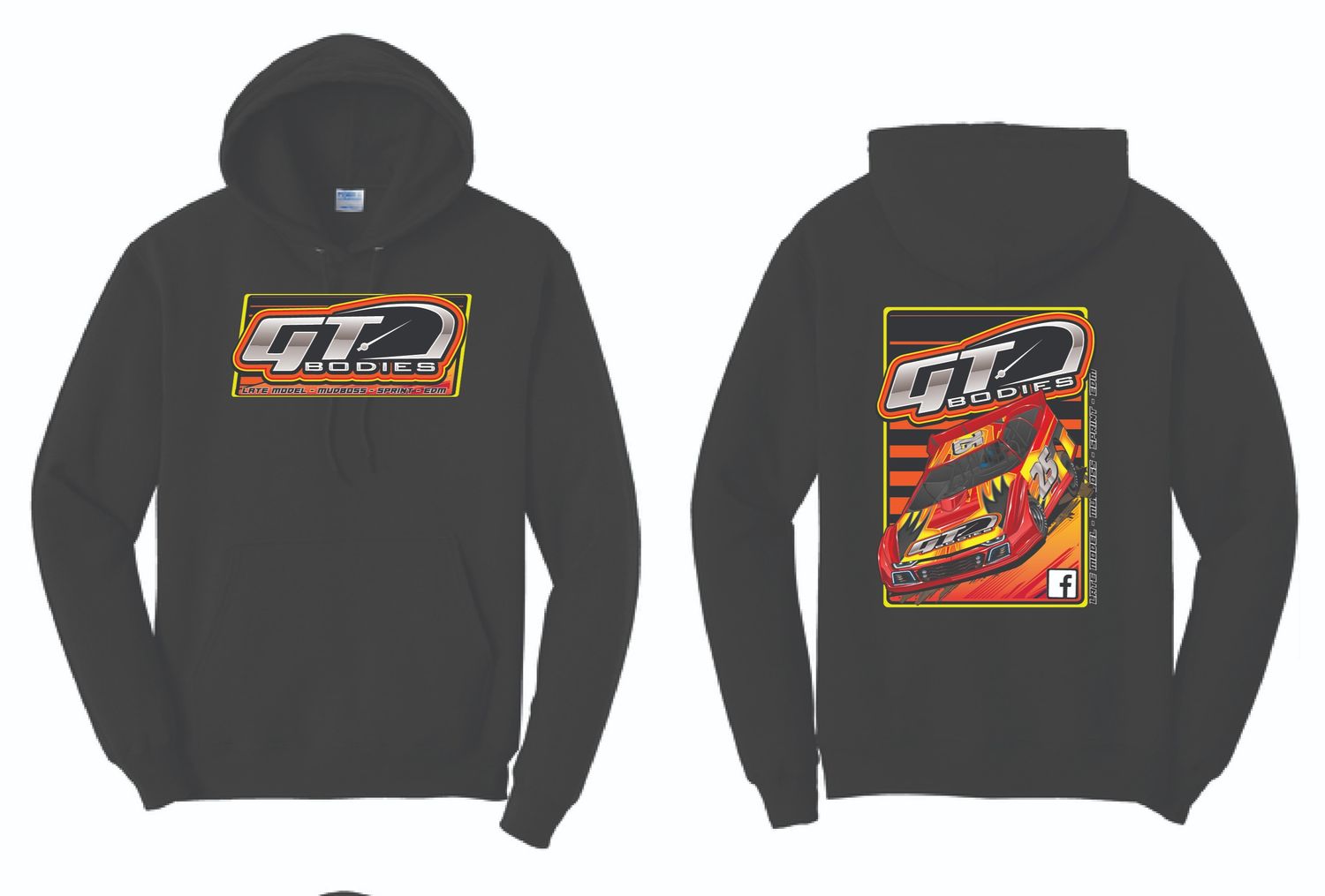 2025 GT Bodies Hoodie | PC78H Black