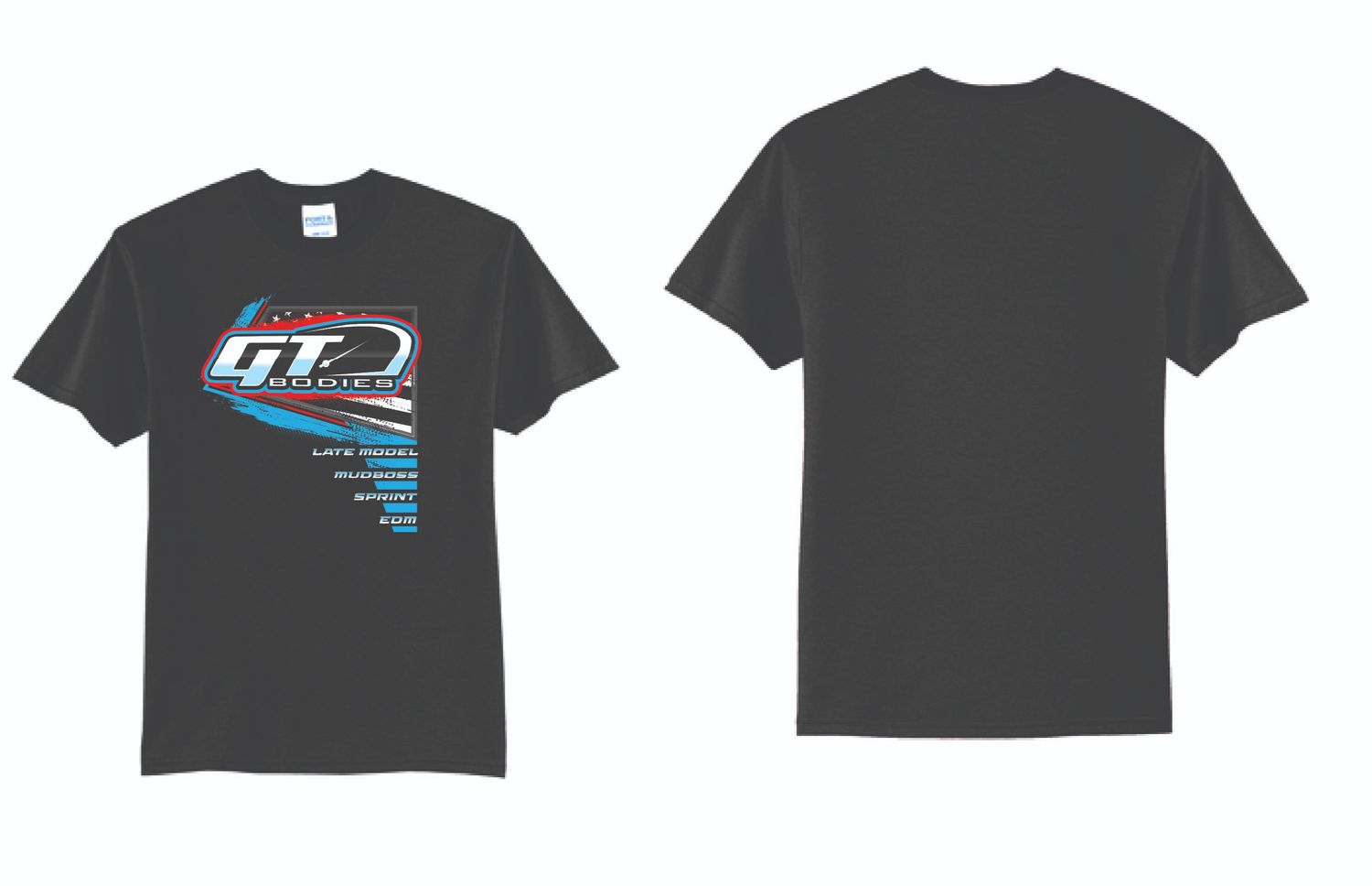 GT Bodies TShirt | PC55 Black