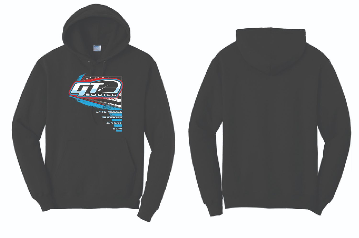 GT Bodies Hoodie | PC78H Black