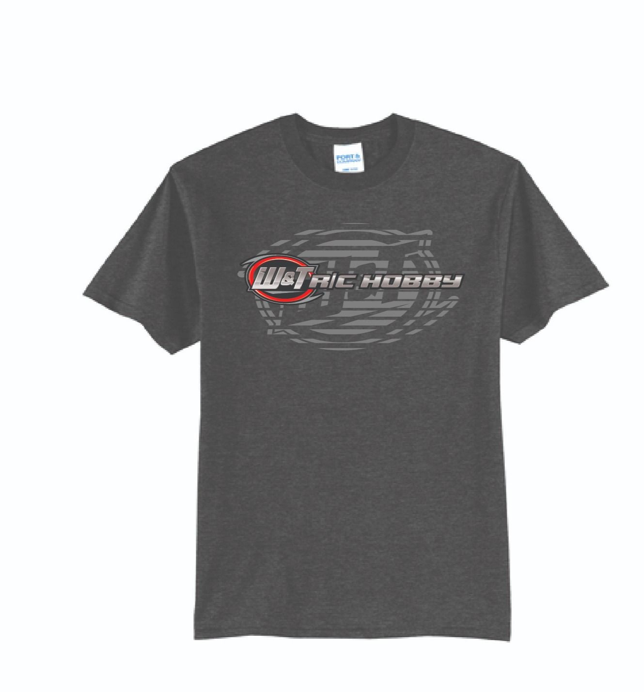 W&amp;T RC Hobby TShirt | PC55 Dark Heather Grey