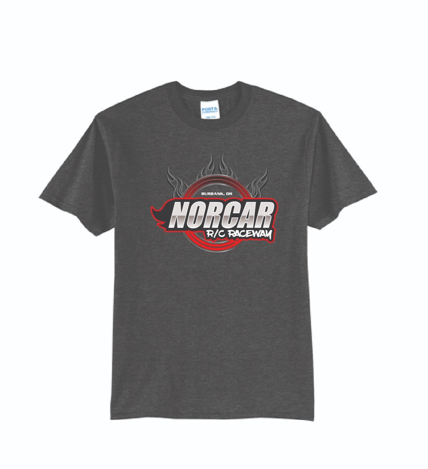 NORCAR TShirt | PC55 Dark Heather Grey