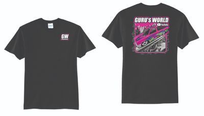 Gurus World Truck TShirt | PC55 Black