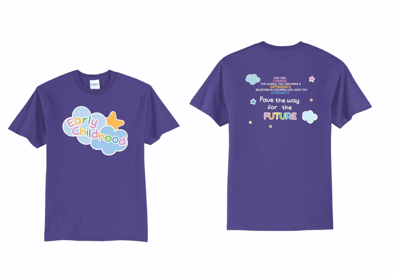 Olean Early Childhood 2025 Tshirt | PC55 Purple