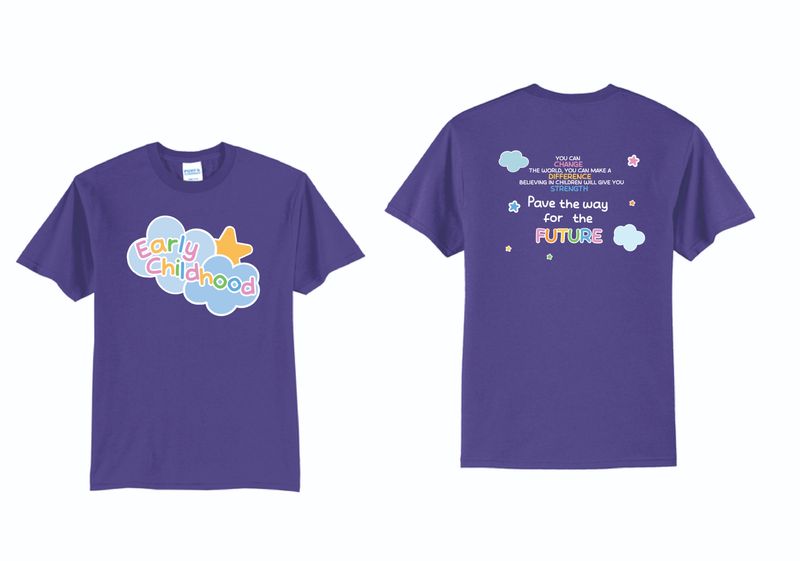 Olean Early Childhood 2025 Tshirt | PC55 Purple