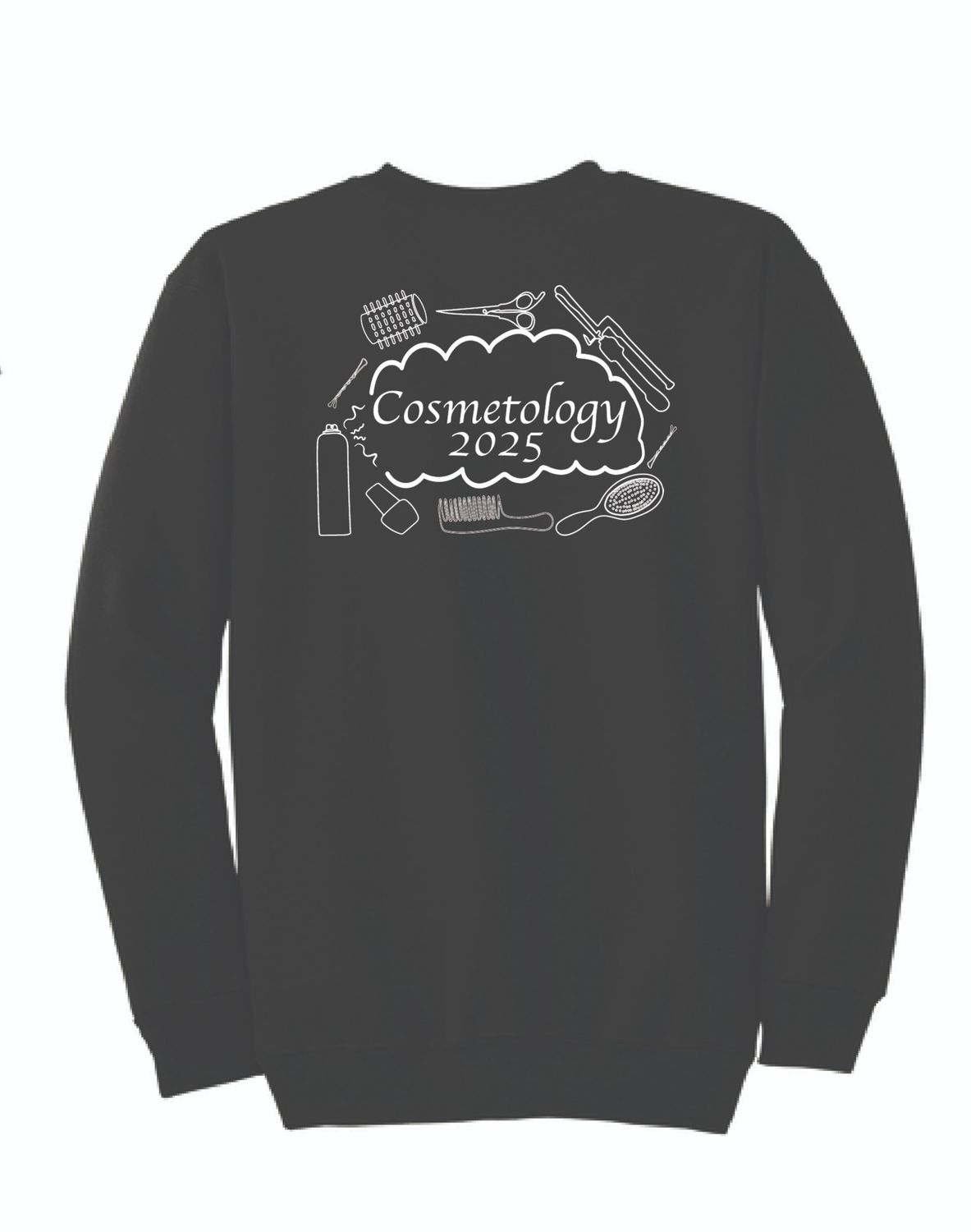 Olean Cosmetology 2025 Crewneck | PC90 Black