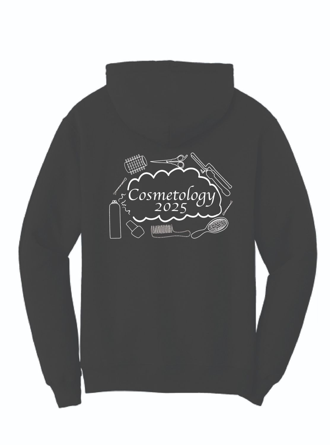 Olean Cosmetology 2025 Hoodie | PC78H Black