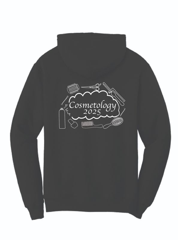 Olean Cosmetology 2025 Hoodie | PC78H Black