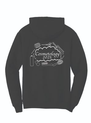 Olean Cosmetology 2025 Hoodie | PC78H Black