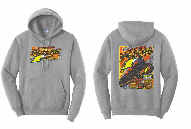 2025 Brayden Peters Hoodie | 18500 Athletic Heather