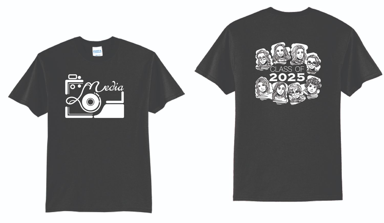 Olean Media Communications 2025 Tshirt | PC55 Black