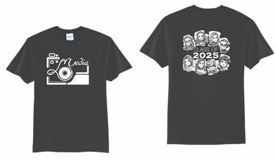 Olean Media Communications 2025 Tshirt | PC55 Black