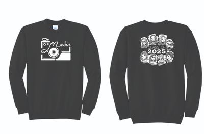 Olean Media Communications 2025 Crewneck | PC90 Black