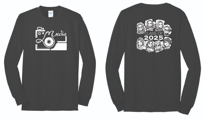 Olean Media Communications 2025 Long Sleeve | PC55LS Black