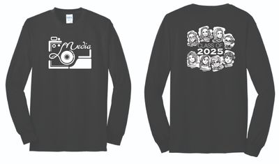 Olean Media Communications 2025 Long Sleeve | PC55LS Black