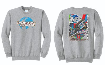 Preacha Man Racing Crewneck | PC78 Athletic Heather