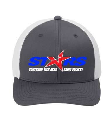 STARS Adjustable Flexfit 110 Mesh Cap | C110 Graphite/White