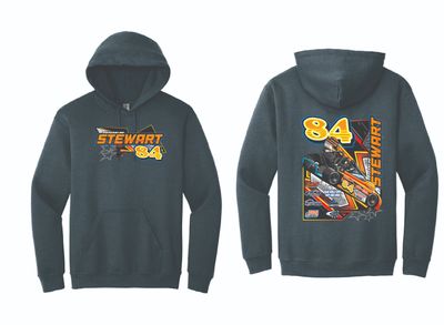 2025 Aiden Stewart Hoodie | 18500 Dark Heather Grey
