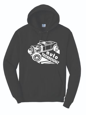 Olean Automotive Technology 2025 Hoodie | PC78H Black