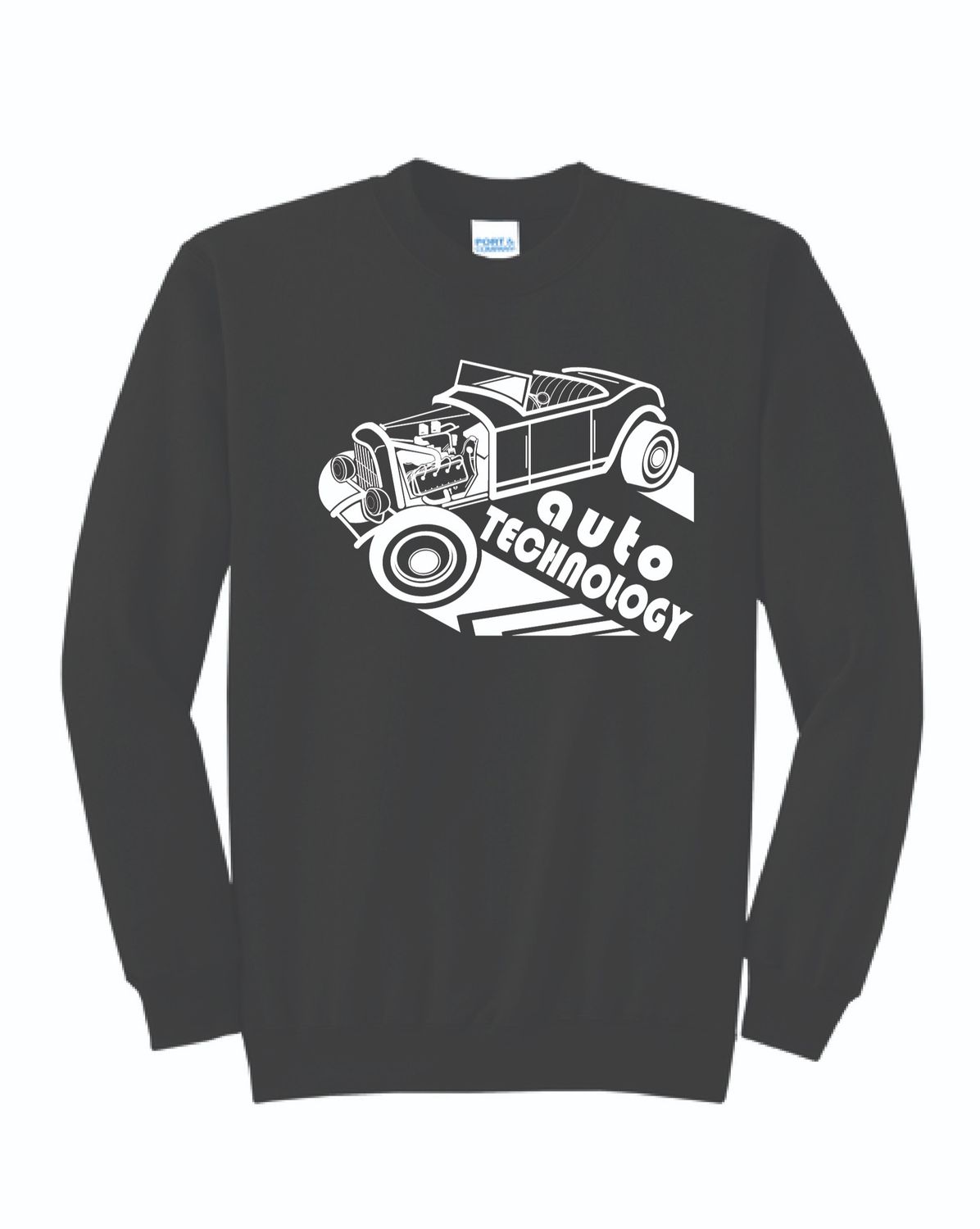 Olean Automotive Technology 2025 Crewneck | PC90 Black