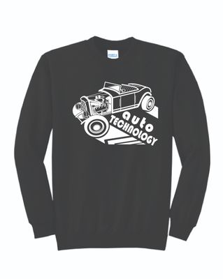 Olean Automotive Technology 2025 Crewneck | PC90 Black