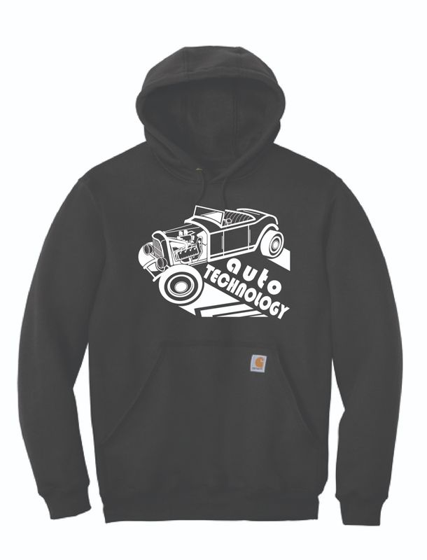 Olean Automotive Technology 2025 Carhartt Hoodie | CTK121 Black
