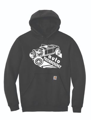 Olean Automotive Technology 2025 Carhartt Hoodie | CTK121 Black