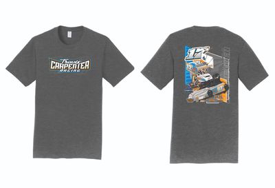 2025 Travis Carpenter TShirt | PC450 Dark Heather Grey