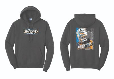 2025 Travis Carpenter Hoodie | PC78H Dark Heather Grey