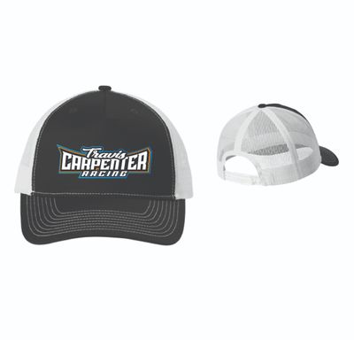 2025 Travis Carpenter Trucker Hat | C115 Black/White