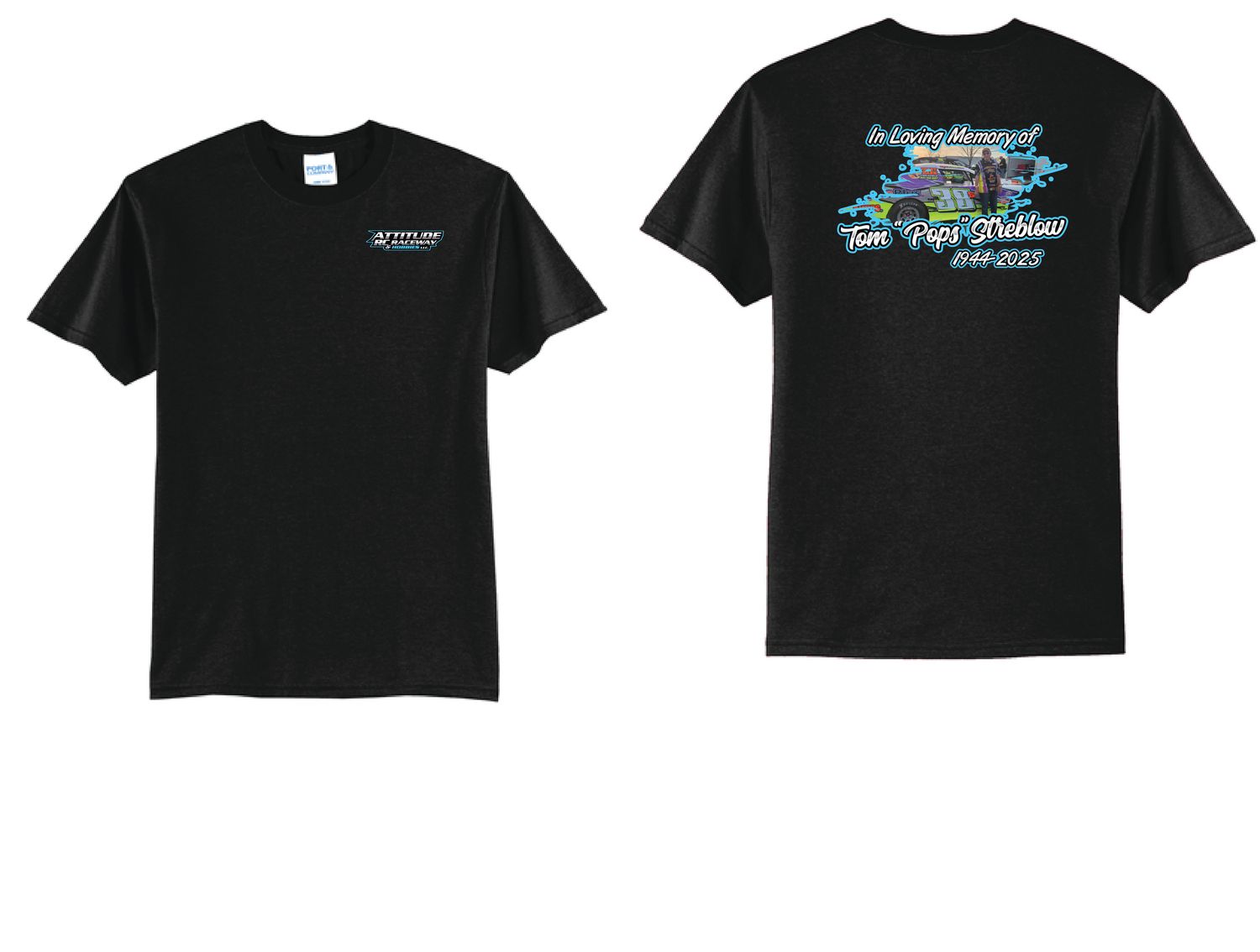 Tom Streblow Memorial TShirt | PC55 Black
