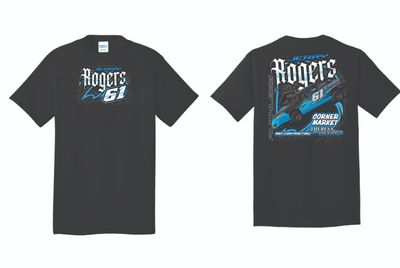 2025 Jerry Rogers TShirt | PC55 Black