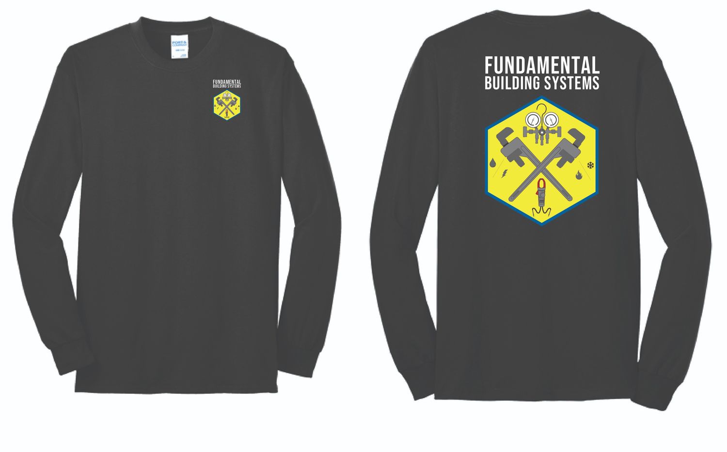 Fundamental Building Systems 2025 Long Sleeve | PC55LS Black