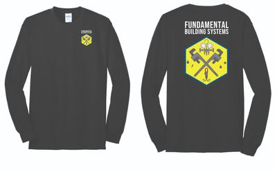 Fundamental Building Systems 2025 Long Sleeve | PC55LS Black