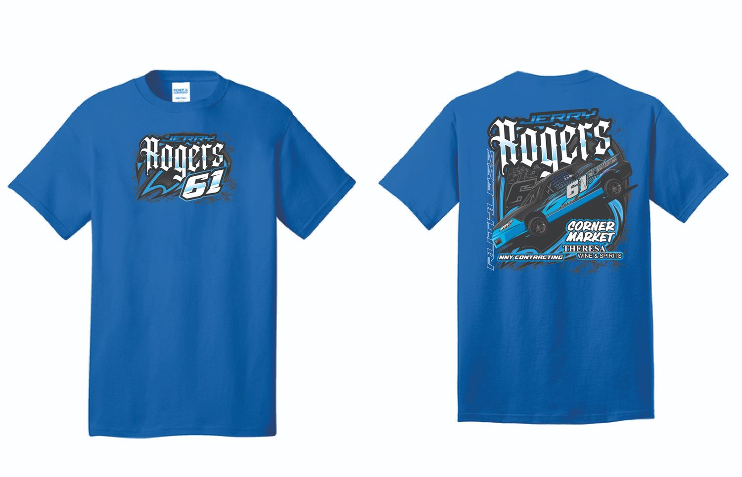2025 Jerry Rogers TShirt | PC55 Royal