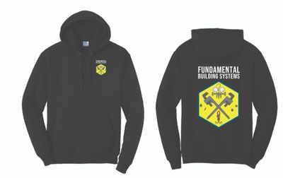 Fundamental Building Systems 2025 Hoodie | PC78H Black