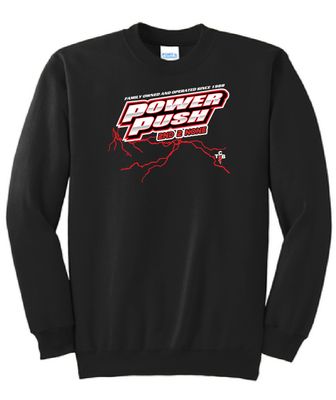 PowerPush Crewneck | PC78 Black