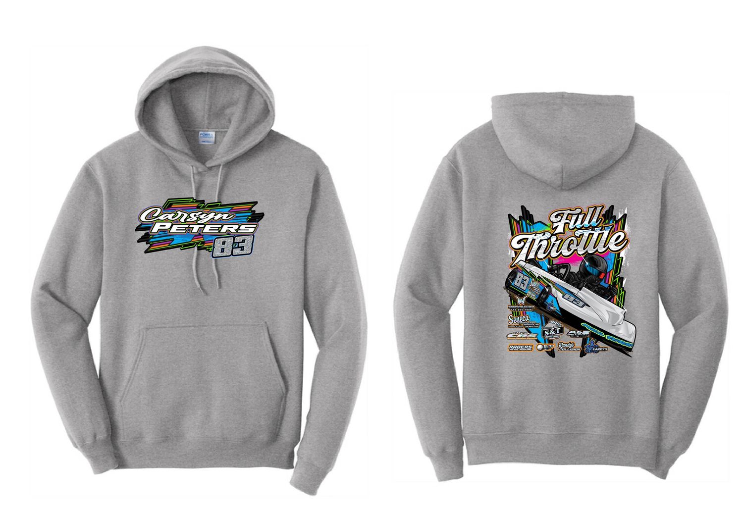 2025 Carsyn Peters Hoodie | PC78H Athletic Heather