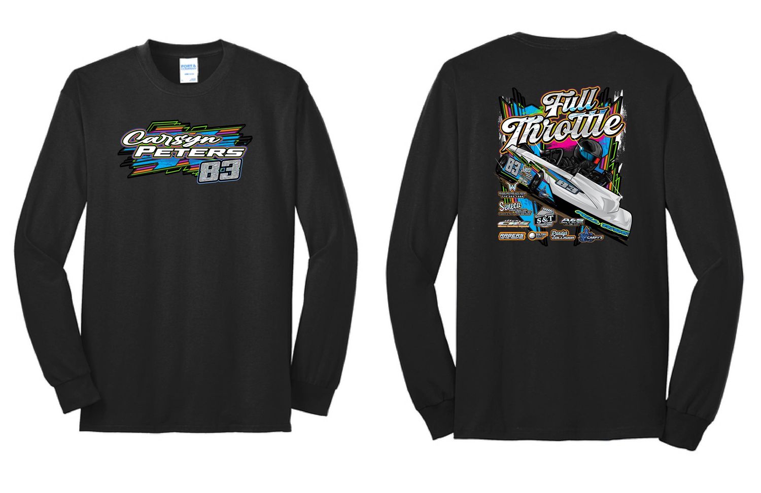 2025 Carsyn Peters Long Sleeve | PC55LS Black